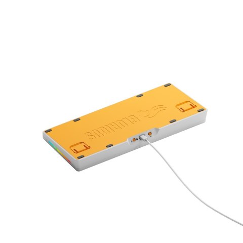 Glorious Gaming GMMK 3 HE 75% Prebuilt klawiatura USB QWERTY US English Biały