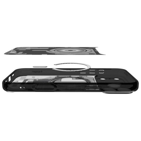 Etui Spigen Ultra Hybrid Mag MagSafe do iPhone 17 Pro Max zero one czarny