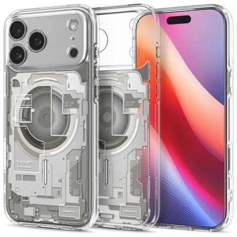 Etui Spigen Ultra Hybrid Mag MagSafe do iPhone 17 Pro Max zero one titanium