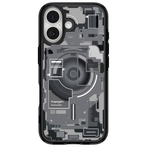 Etui Spigen Ultra Hybrid Mag MagSafe do iPhone 17 zero one czarny