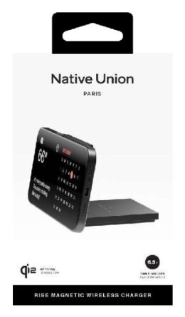 Ładowarka bezprzewodowa Native Union Rise Solo Qi2 Wireless Charger Qi2 15W kompatybilna z MagSafe