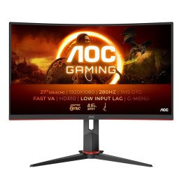 Monitor komputerowy AOC G2 C27G2Z3/BK 27'' 1920x1080 Full HD LED Czarny, Czerwony
