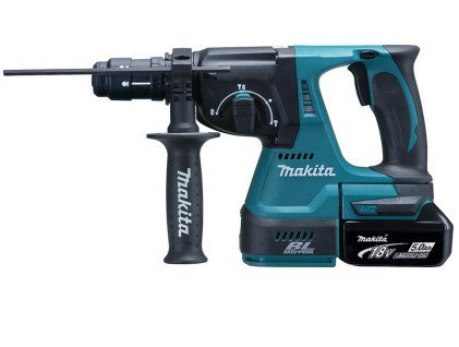 Młot wiercąco-kujący 18V SDS-PLUS MAKITA DHR243RTJ + uchwyt