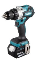 Wiertło Makita DDF486RTJ 2100 RPM 2,6 kg Czarny, Niebieski