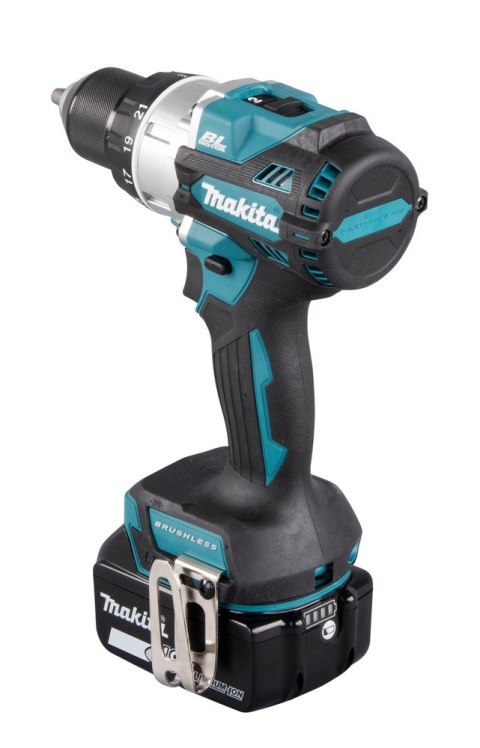Wiertło Makita DDF486RTJ 2100 RPM 2,6 kg Czarny, Niebieski