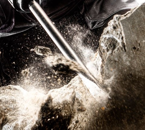 Graphite 58G868 młot wyburzeniowy Czarny, Srebrny 1700 W