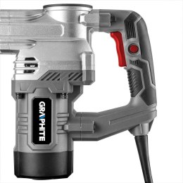 Graphite 58G877 młot wyburzeniowy SDS Max Czarny, Srebrny 1300 W