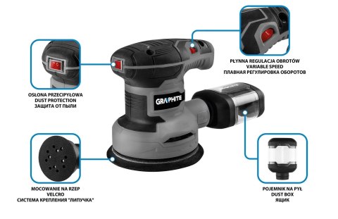 Graphite 59G348 polerka/szlifierka do podłóg
