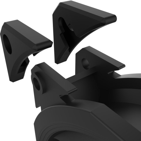 Alpenföhn® JetStream Triple - wentylator czarny, 3 sztuki