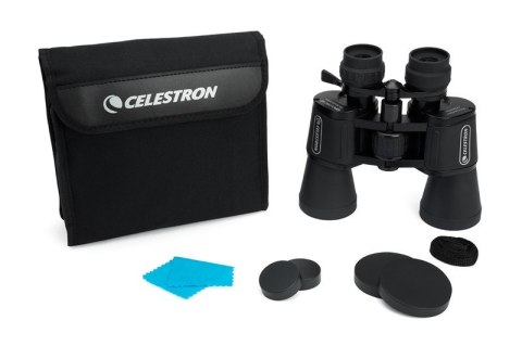 Lornetka Celestron 71260 z pryzmatami BK-7 porro w kolorze czarnym
