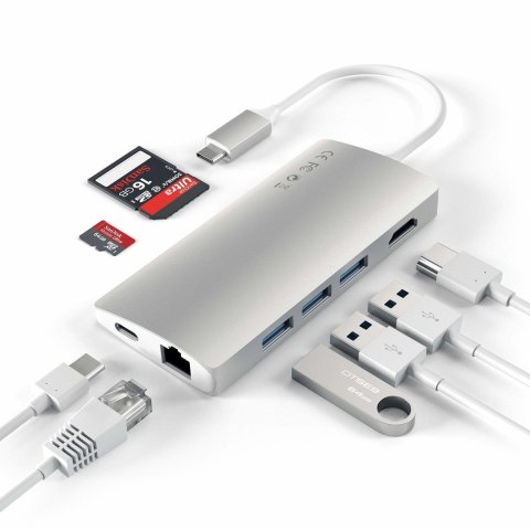 Hub USB-C V2 Multi-Port 8 w 1