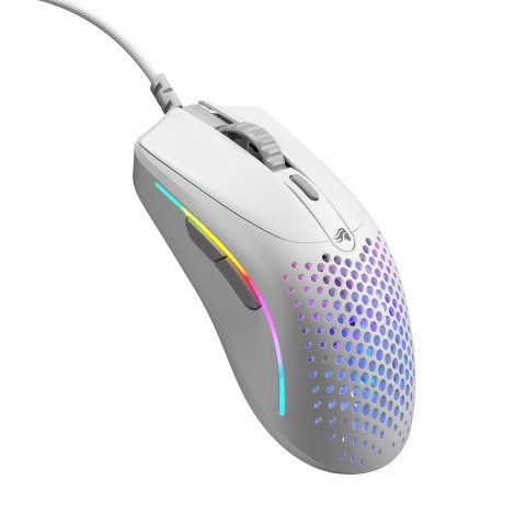 Myszka Glorious Model O 2 Mini Gaming Maus, RGB - biała