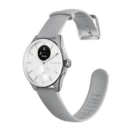 Zegarek Withings Scanwatch 2 z funkcją EKG, pomiarem pulsu i SPO2 oraz mierzeniem aktywności fizycznej i snu (42mm, white)