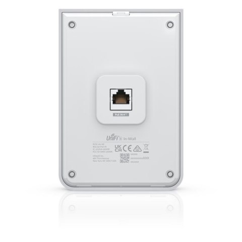 Ubiquiti U6-IW Networks Unifi 6 In-Wall 573,5 Mbit/s Biały Obsługa PoE
