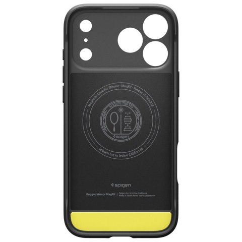 Etui Spigen Rugged Armor Mag MagSafe do iPhone 17 Pro czarny