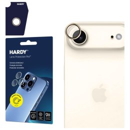Ochrona na obiektyw aparatu 3MK HARDY Lens Protection Pro do Apple iPhone 17 Air złoty