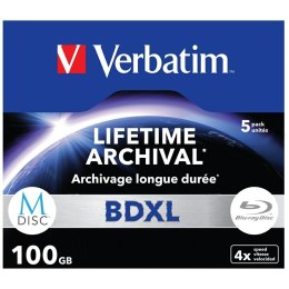 Płyta BD-XL Verbatim M-Disc 100GB 4X 5szt 43849