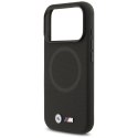 Etui BMW M FW Metal Logo MagSafe do iPhone 17 Pro Max czarny