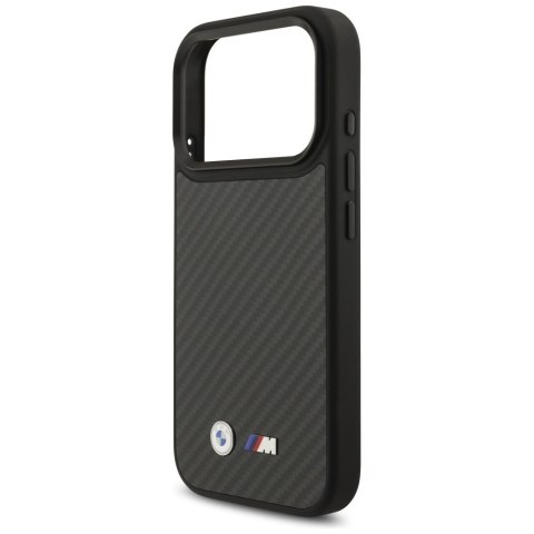 Etui BMW M Kevlar Matt MagSafe do iPhone 17 Pro czarny