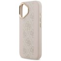 Etui Guess 4G Stripe MagSafe do iPhone 17 różowy