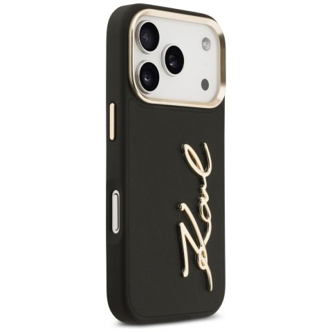 Etui Karl Lagerfeld Karl Script Logo do iPhone 17 Pro czarny