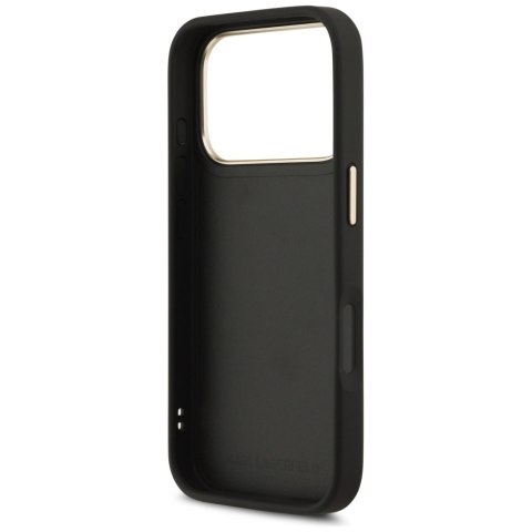 Etui Karl Lagerfeld Karl Script Logo do iPhone 17 Pro czarny