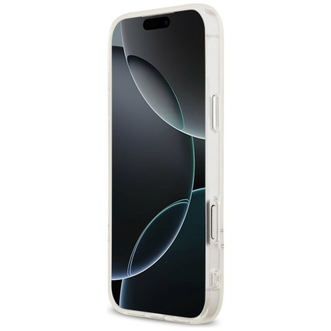 Etui US Polo DH and Bottom Stripe Logo MagSafe do iPhone 17 Pro Max biały