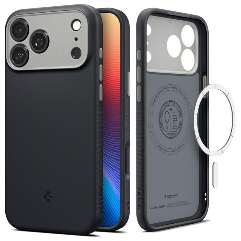 Etui Spigen Nano Pop Mag MagSafe do iPhone 17 Pro Max czarny