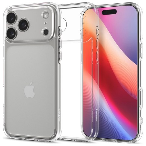 Etui Spigen Ultra Hybrid do Apple iPhone 17 Pro przezroczysty