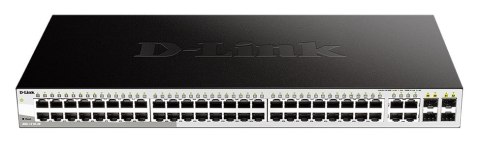 D-Link DGS-1210-48/E 48-Port Layer2 Smart Managed Gigabit Switch dlink green 3.0 44x 10/100/1000Mbit/s TP RJ-45 Port4x Combo 10/