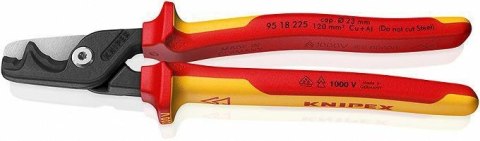 KNIPEX nożyce do cięcia kabli StepCut XL VDE 225mm