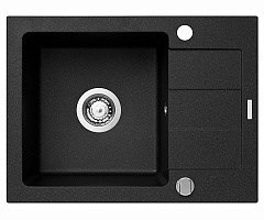 Zlewozmywak PYRAMIS SPARTA 59x44 1B 1D czarny