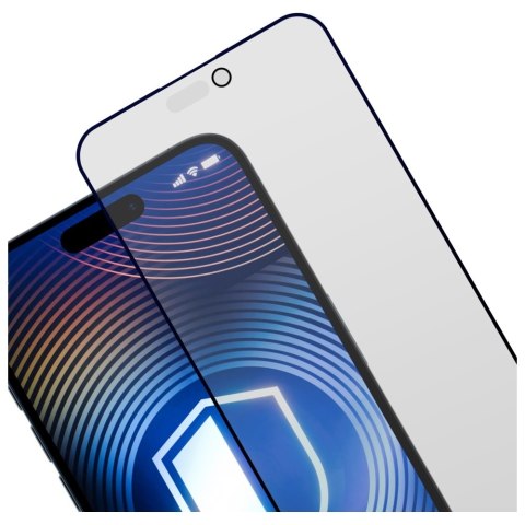 Szkło hartowane 3MK HardGlass Matt Max do Apple iPhone 16 Pro / 17