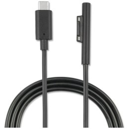 Kabel 4smarts Connect Cable USB-C 5A 1m do Microsoft Surface czarny