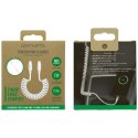 Kabel 4smarts spiralny USB-C do USB-C 240W biały