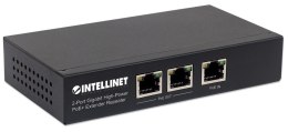 Intellinet 561266 łącza sieciowe Nie zarządzany Gigabit Ethernet (10/100/1000) Obsługa PoE Czarny