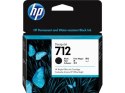 HP Czarny wkład atramentowy 712 DesignJet 80 ml