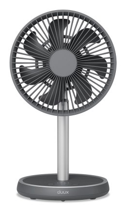 Wentylator Duux | Rize Flex | Wentylator stojący | Szary | Średnica 21 cm | Liczba biegów 4 | Oscylacja | 10 W