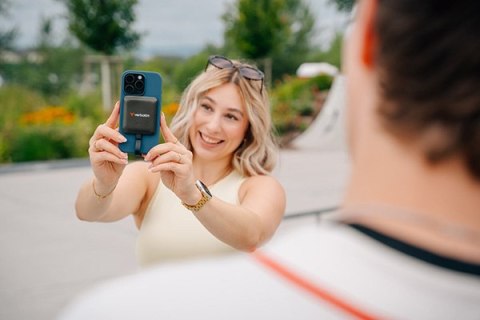 SSD Zewnętrzny Verbatim SnapBack Magnetic SSD, 32060, 512GB, Mocha Metallic, MagSave, 2x kabel USB C