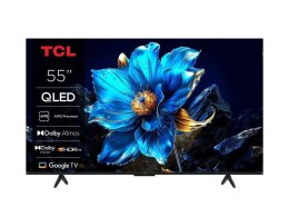 Telewizor TCL 4K QLED 55T69C 55 Smart TV Google TV UHD Czarny