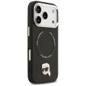 Etui Karl Lagerfeld Karl Pin MagSafe do iPhone 17 Pro czarny