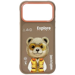 Etui Nimmy Cool&Cute 2.0 Bear do iPhone 17 Pro beżowy