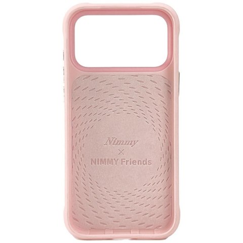 Etui Nimmy Cool&Cute 2.0 Rabbit do iPhone 17 Pro różowy