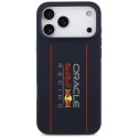 Etui Red Bull Silicone Oversize Vertical Logo MagSafe do iPhone 17 Pro Max granatowy
