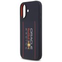 Etui Red Bull Silicone Oversize Vertical Logo MagSafe do iPhone 17 granatowy