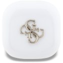 Słuchawki TWS Guess 4G Metal Logo biały