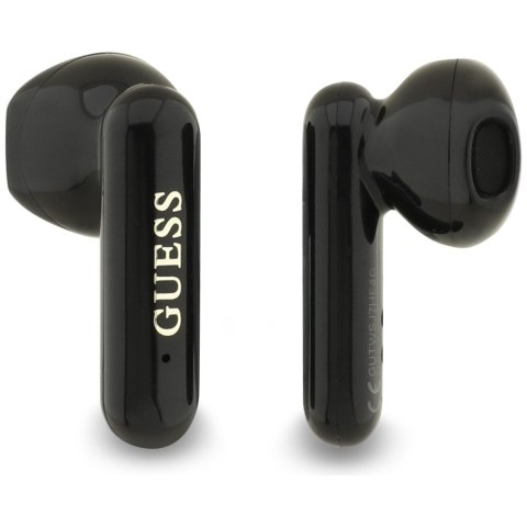 Słuchawki TWS Guess 4G Metal Logo czarny
