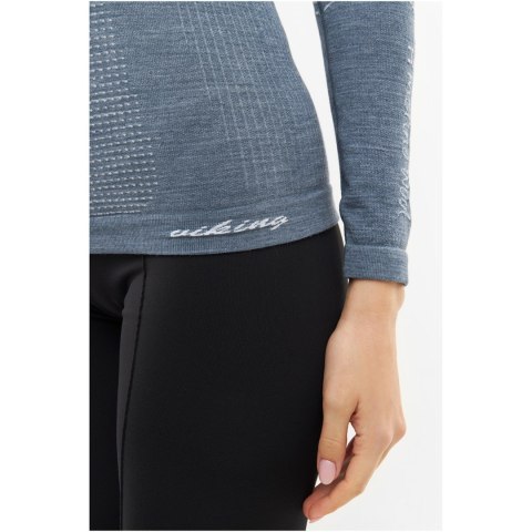 Koszulla termoaktywna damska z długim rękawem VIKING Lana Pro Merino rozmiar M, szara