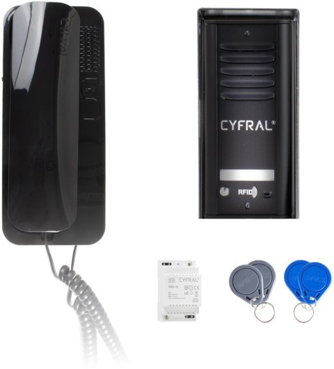 DOMOFON CYFRAL COSMO - CZARNY