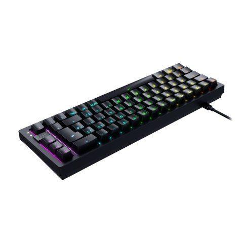 CHERRY K5V2 Compact klawiatura Gaming USB QWERTZ Niemiecki Czarny